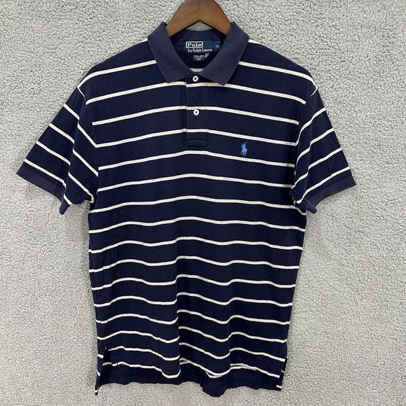 Other - Ralph Lauren Polo Shirt Adult medium blue Pony pima cotton Preppy Casual Mens